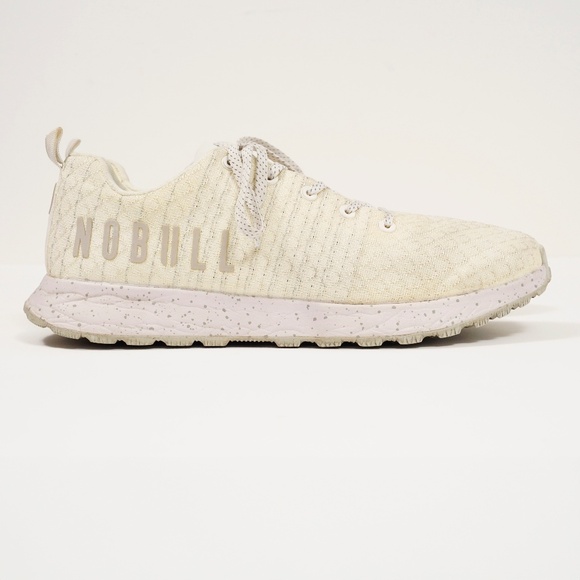 NOBULL Matryx Men’s 10.5 Off White Trail Running Shoes Sneakers Trainers EU 44.5 - Picture 1 of 9